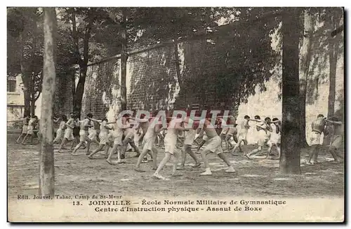 Cartes postales Ecole normale de gymnastique et d'escrime de Joinville le pont Redoute de la Faisanderie Exer