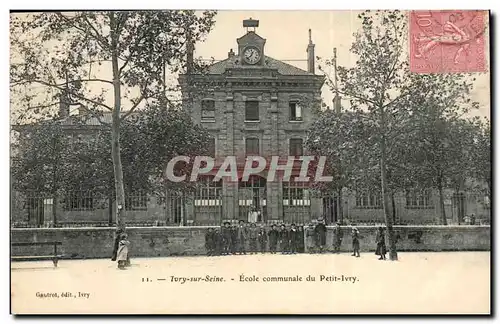 Ivry sur Seine Ansichtskarte AK Ecole communale du Petit Ivry