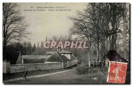 Sucy en Brie Ansichtskarte AK Chemin de Touillon ferme du Grand Val