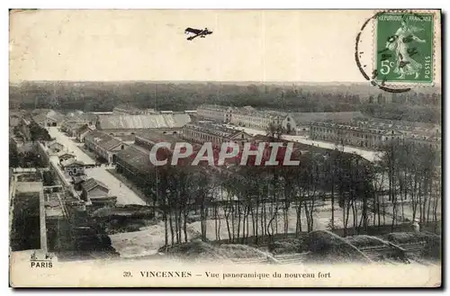 Vincennes Cartes postales Vue panoramique du nouveau fort