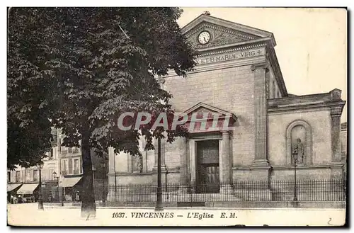 Vincennes Cartes postales L&#39eglise