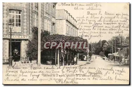 Cartes postales Les sites de la Marne descente de la Varenne (restaurant Au Chalet Belle Vue)