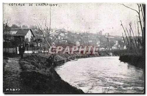 Ansichtskarte AK Coteaux de Champigny