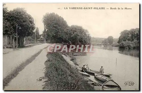 La VArenne Saint Hilaire Ansichtskarte AK Bords de la Marne