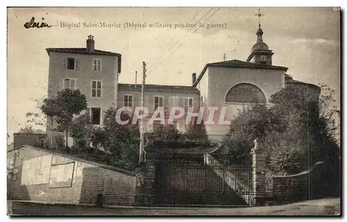 Ansichtskarte AK Hopital Saint Maurice (hopital militaire pendant la guerre)