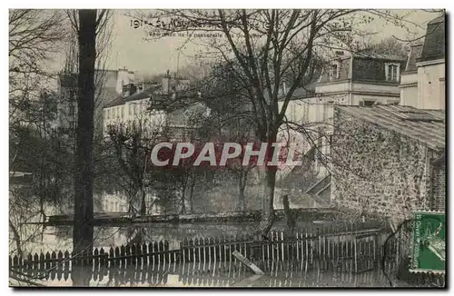 Cartes postales Saint Maurice Vue prise de la passerelle des corbeaux