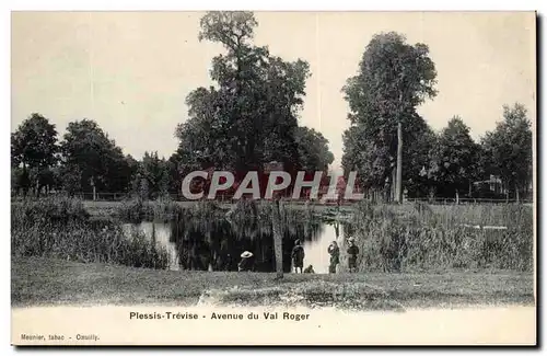 Plessis Trevise Ansichtskarte AK Avenue du Val Roger