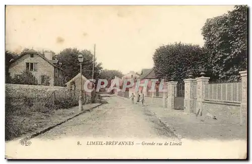 Limeil Brevannes Cartes postales Grande rue de Limeil