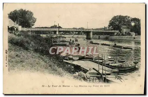 Ansichtskarte AK LE Tour de marne La Marne au pont de Bry