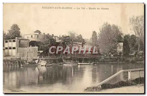 Nogent sur Marne Cartes postales Le Val Bords de Marne