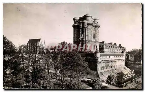 Vincennes Moderne Karte Le donjon et la chapelle