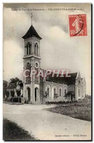 Cartes postales Villeneuve le Roi Eglise du parc de la faisanderie