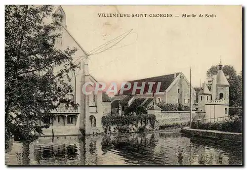 Villeneuve Saint Georges Ansichtskarte AK Moulin de Senlis