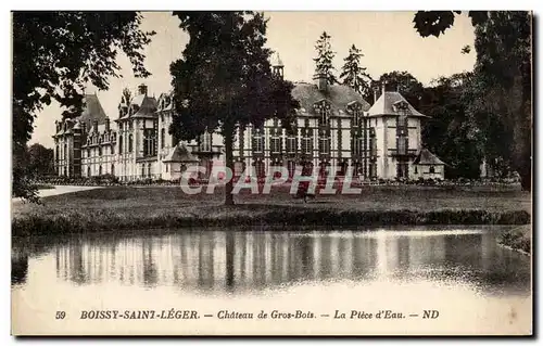 Cartes postales Boissy Saint Leger Chaetaud e GRos Bois La piece d&#39eau