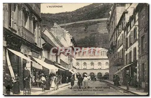 Mont dore Cartes postales La rue Raimond Bertrand