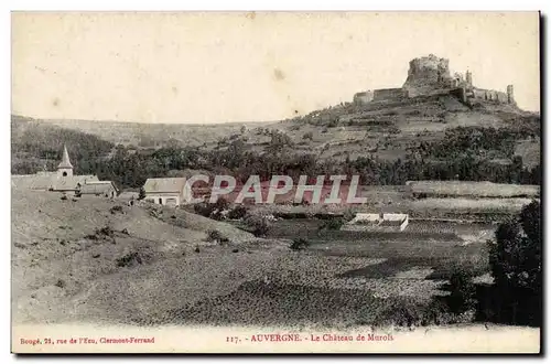 Auvergne Cartes postales Le chateau de Murols