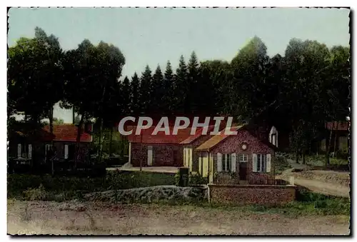 Camp de Bourg Lastic Ansichtskarte AK Poste de police et gardien casernier du camp
