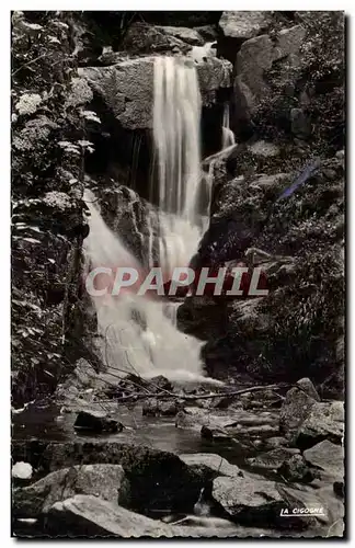 Ansichtskarte AK Auvergne Environs de Chatelguyon Les gorges d&#39envol la cascade