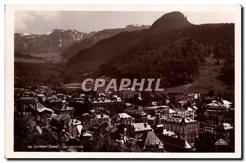 Ansichtskarte AK Auvergne Le mont Dore Vue generale