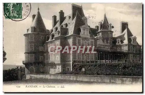 Ansichtskarte AK Auvergne Randan Le chateau