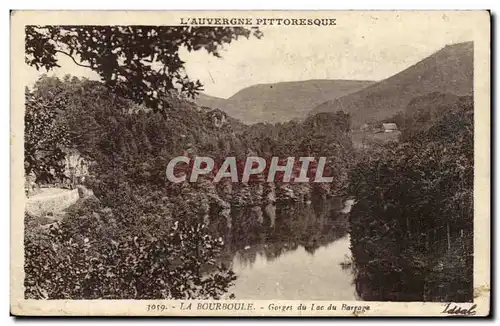 Auvergne Cartes postales La Bourboule Gorges du lac du barrage