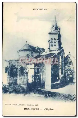 Auvergne Ansichtskarte AK Maringues L&#39eglise