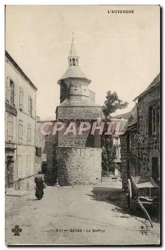 Besse Cartes postales Le beffroi