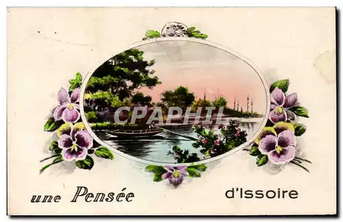 Cartes postales Une pensee d&#39Issoire