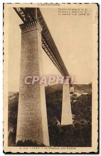 Auvergne Ansichtskarte AK Viaduc des FAdes