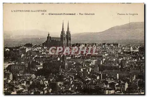 Auvergne Cartes postales Clermont Ferrand Vue generale