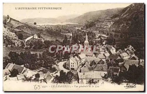 Le Chambon - Vue Generale et le Lac - Cartes postales