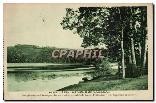 Le Gour de Tazenat - Site Pittoresque d&#39auvergne Ancien Cratere - Ansichtskarte AK