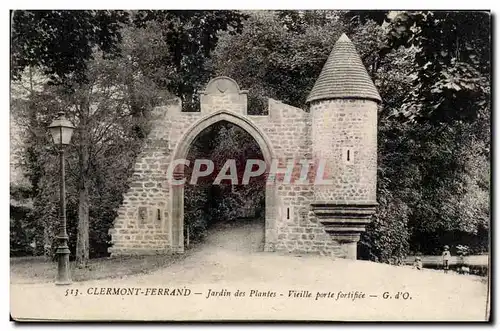 Clermont Ferrand - Jardin des Plantes - Vieile Porte fortifiee - Ansichtskarte AK