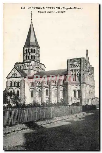 Clermont Ferrand - Eglise Saint Joseph - Ansichtskarte AK