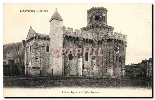 Royat - L&#39Eglise Romane - Cartes postales