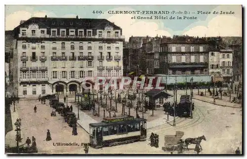 Clermont Ferrand - Place de Jaude et Grand Hotel de la Poste - Cartes postales