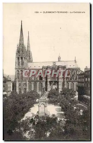 Clermont Ferrand - La Cathedrale - Cartes postales