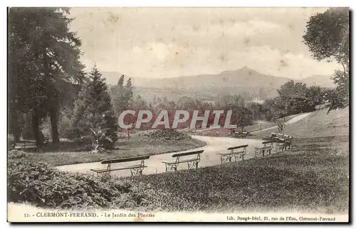 Clermont Ferrand - Le Jardin des Plantes - Cartes postales