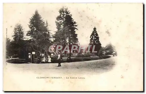 Clermont Ferrand - Le Jardin Lecoq - Ansichtskarte AK