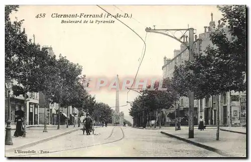 Clermont Ferrand -Boulevard de la Pyramide - Cartes postales