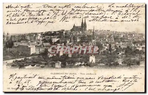 Clermont Ferrand - Vue Generale - Cartes postales