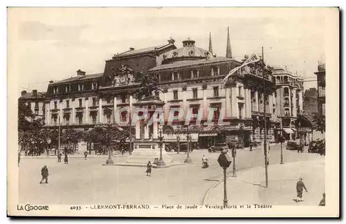 Clermont Ferrand - Place de Jaude - Le Theatre - Cartes postales