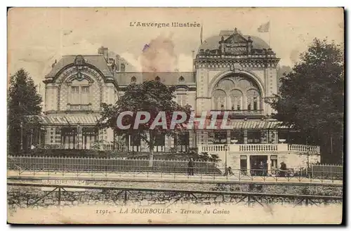 La Bourboule - Terrasse du Casino - Cartes postales