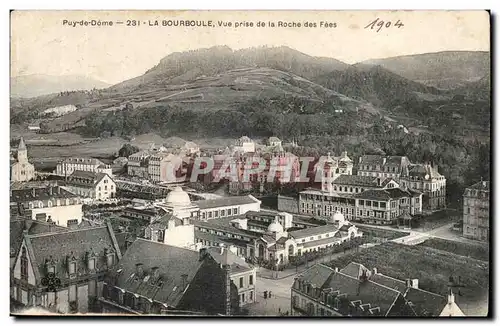 La Bourboule - Vue prise de la Roche des Fees - Ansichtskarte AK