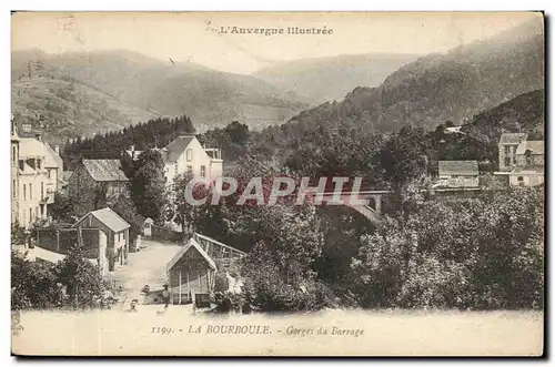 La Bourboule - Gorge du Barrage - Cartes postales