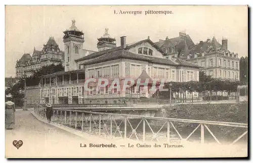 La Bourboule - Le Casino des Thermes - Ansichtskarte AK