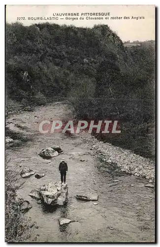 Bourg Lastig - Gorges du Chavanon et Rocher des Anglais - Cartes postales