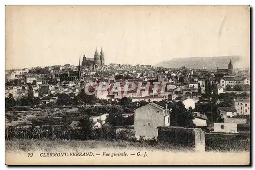 Clermont Ferrand - Vue Generale - Cartes postales