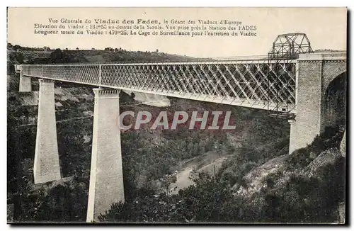 Vue General du Viaduc des Fades le Geant des viaducs d&#39Europe - Cartes postales