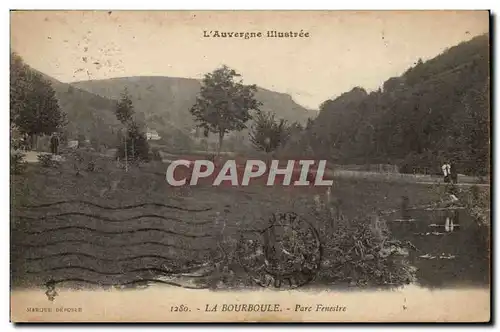 La Bourboule Ansichtskarte AK Parc Fenestre